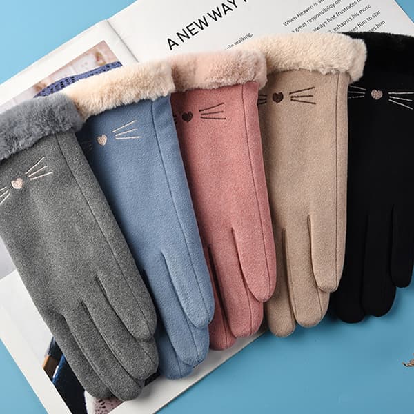Dame Stretch Fleece-votter