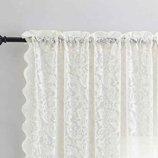 Vit Tulle Gardin Prinsessgardin 140X100CM 140x100cm