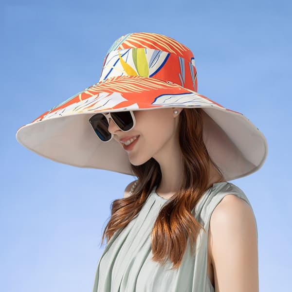 Dame Fiskerhat Solhat GUL yellow