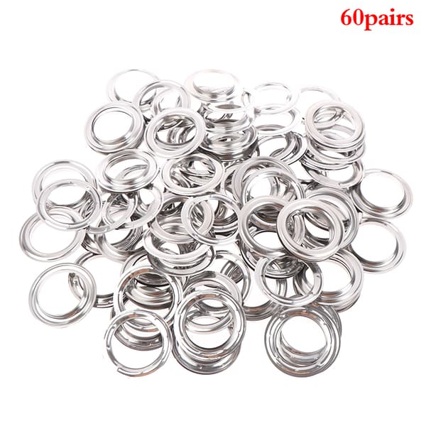 10/30/60 par 4 cm innerdiameter rund hål gardinring 60pcs