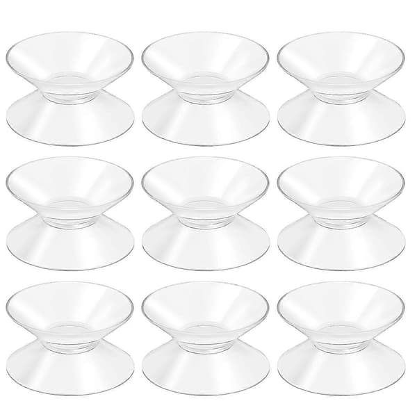 Dubbelsidiga Sugproppar Duschkorg 30mm Sugproppar Sugkopp Krok Transparenta Sugproppar Dubbelsidiga Sugproppar