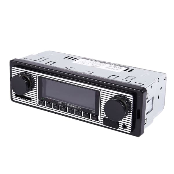 Bluetooth Vintage Bilradio MP3-spiller Stereo USB Aux Klassisk Bil Stereo Lyd