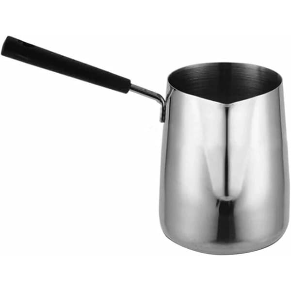 Rustfrit stål kaffe mælkeskumningskande (350 ml)