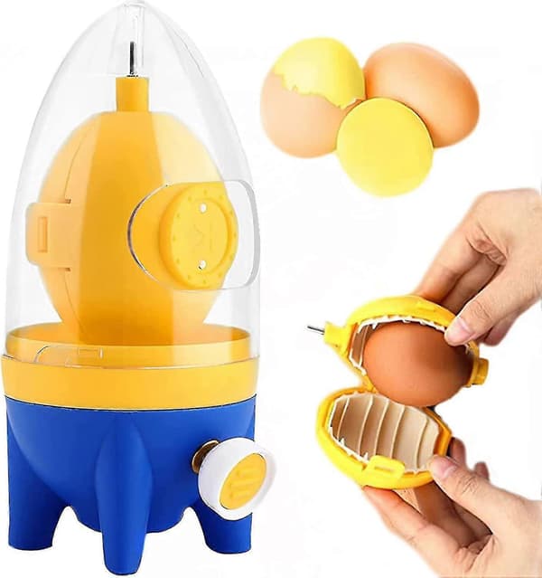Eggeplommeblander, Rask Manuell Eggeblander Bærbar Eggemaker, Eggrister Eggspinner For Kjøkkenblanding Egg