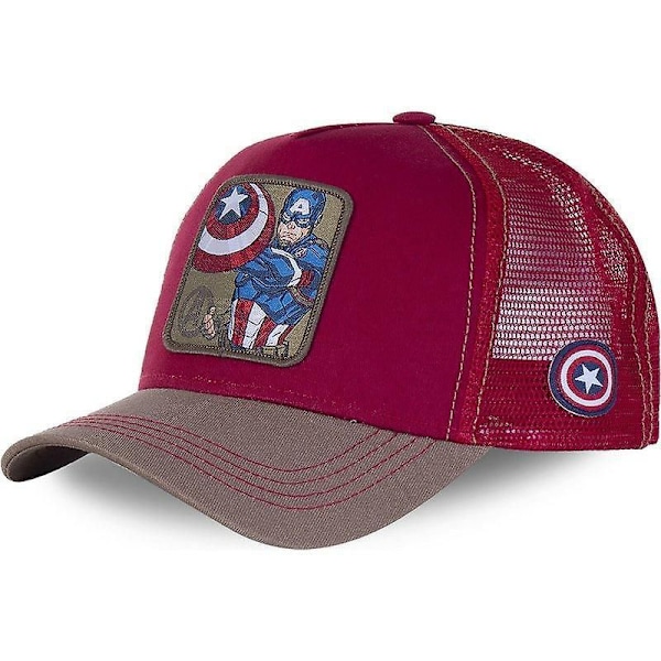 Mickey Snapback Bomulls Baseballkeps & Pappa Mesh / Truckerkeps SUPER RED
