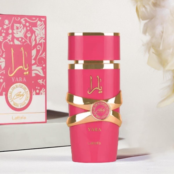 (Specialerbjudande) YARA Lattafa från Lattafa 100ml Spray för Kvinnor EDP Spray Full YAR 02 1pcs