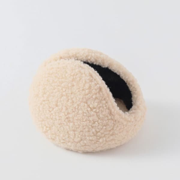 Miesten talvikorvaläpät Korvanlämmittimet BEIGE beige