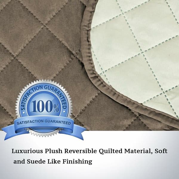 Sofaovertrekk Vendbart Sofatrekk Møbelbeskyttelse, 2-seters Sofa