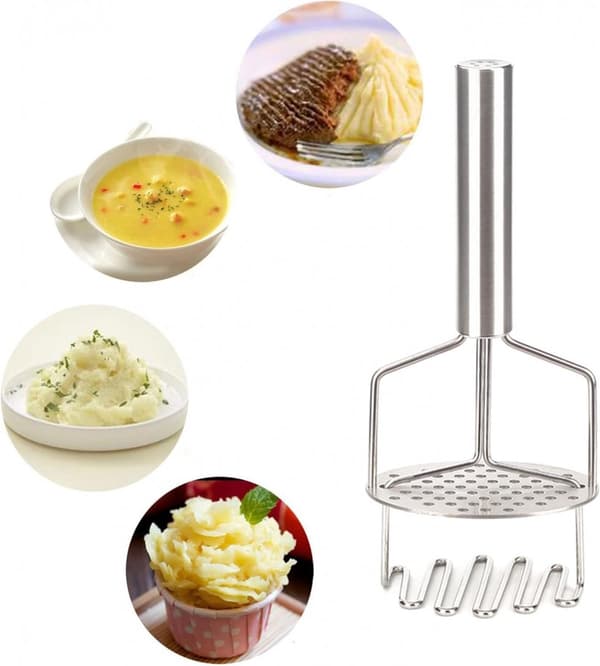 Kartoffelmoser - Rustfrit stål - Kartoffelstøder - Kartoffelmoser - Kartoffelpresser