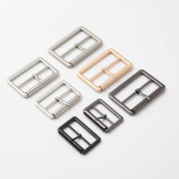 Metalspænder Justeringsspænde SORT 20MM sort black 20mm