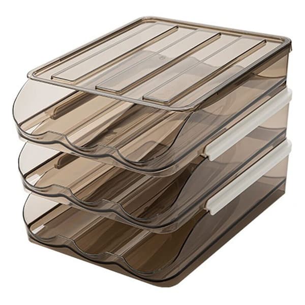 Large Egg Holder for Refrigerator, Multi-Layer Chicken Egg Storage Container, Egg Storage