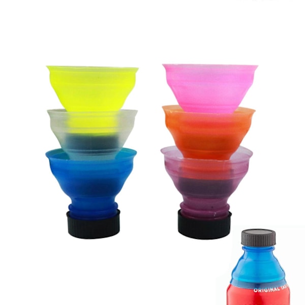 6-PACK Lock för läskburkar Spillskydd Öl Juice Läsk Energidrycker, 50% Rabatt (FMY)
