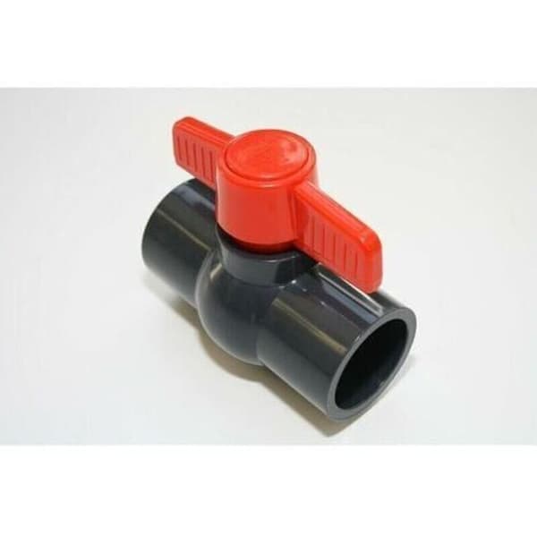 PVC-kuglehane, plastkuglehane (50 mm) aesap thsinde 2 stk.