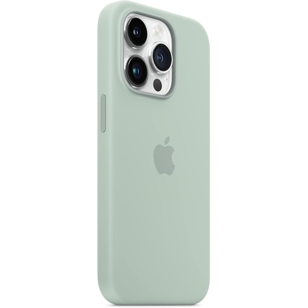 (Særlig kampagne) Apple - Blåt Cactus silikonecover til iPhone 14 Pro