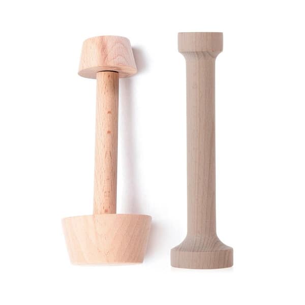 2 stk. Matpinne Tart Tamper 2 2 2 2