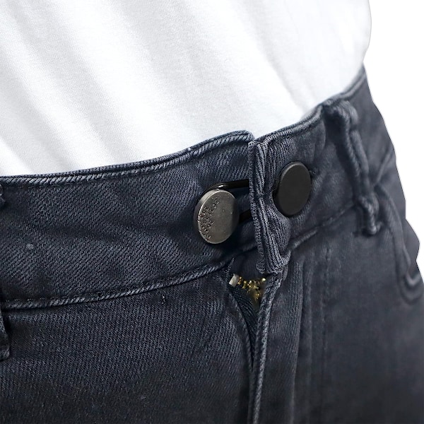 12 stk knapper for jeans, knapper til jeans, knapper til bukser, midjeforlengere for bukser