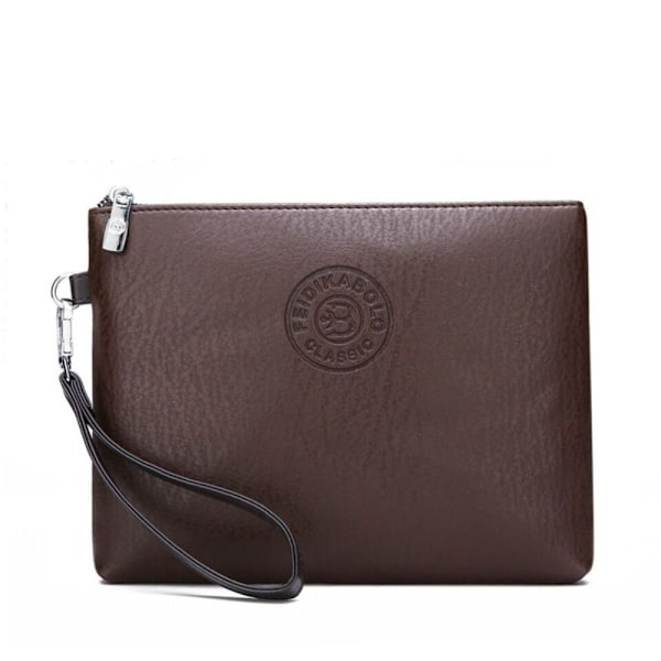 Mænds Clutch Taske Konvolutpakke BRUN Brown