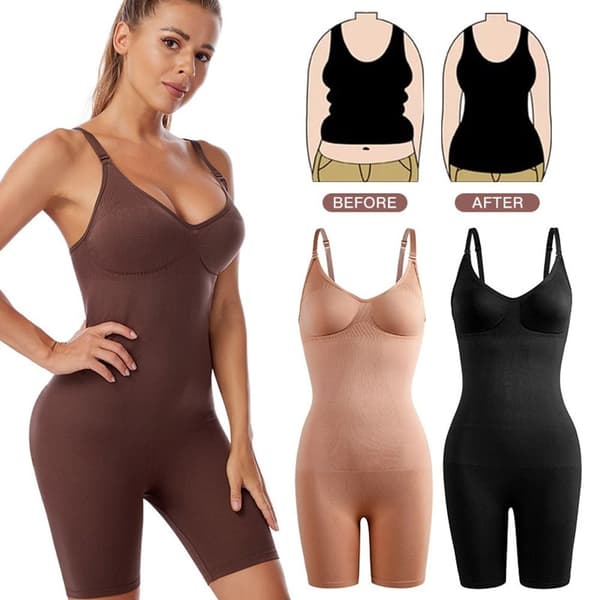 Skims Shapewear Skims Dupes Bodysuit til Kvinder S/M