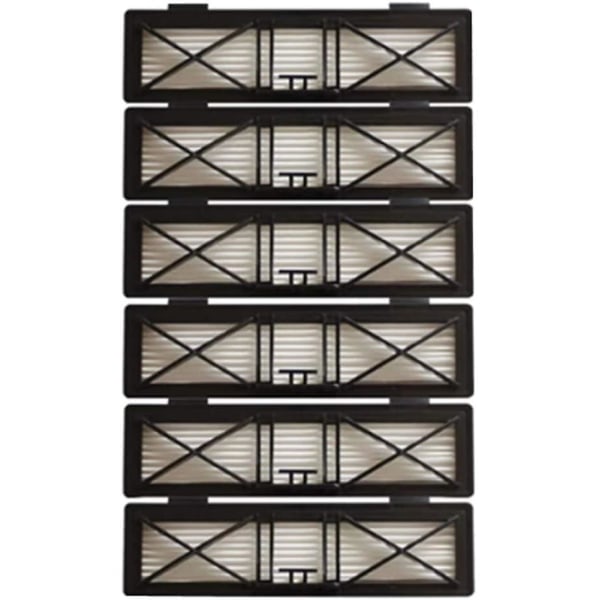 6-pack HEPA-filter för Neato Botvac D7 D3 D4 D5 D6 D70 D75 D80 D85 för Neato Botvac 75e 80-filter
