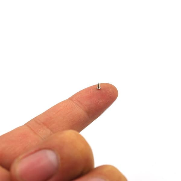 600 stk. Små skruer Miniskruer Sortimentssæt Brille reparation