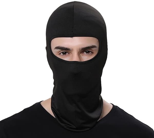 Balaclava / skimaske / MC-hætte Sort 2-pak 2-pak 2-pack M
