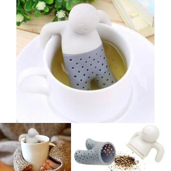 Ægte Fred Mr. Tea Silikone Teinfuser (FMY) Grey