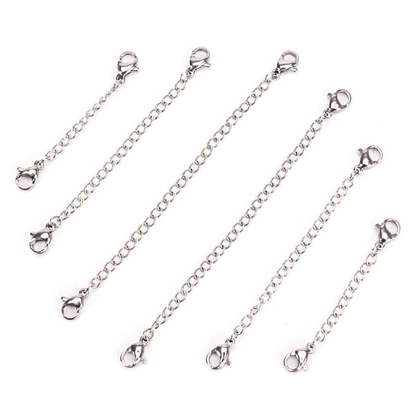 3 st Förlängningskedjor Förlängare Svanslänkar Halsband