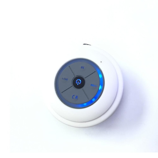 (Specialtilbud) Bluetooth Shower Højttaler | Bluetooth Højttaler, Brusekabine, Bruse Radio | Bluetooth 5.0 Vandtæt Højttaler til Badeværelse, Udendørs
