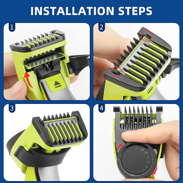 OneBlade justerbar trimkam 0,4-10 mm