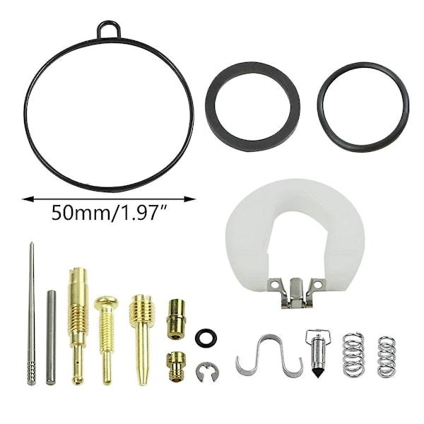 50-125cc Forgaser Forgaser Reparationssæt Jets Pakninger Tætning Moped Reparationsdele Pz19