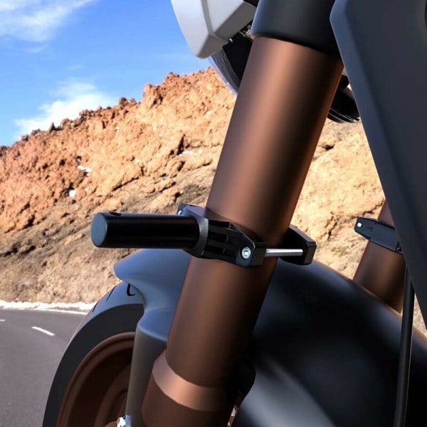 Motorcykelstrålkastarefäste Fäste Motorcykelstrålkastare Förlängningsfäste Strålkastare Förlängningsfäste Universal Ljusrör Fäste Dimljus