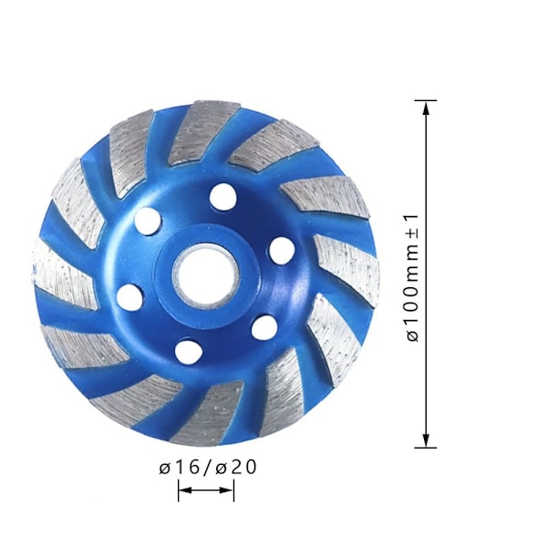 Diamant slipsten Betongslipsten 4 4 4 4
