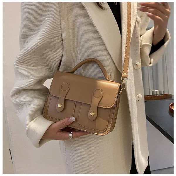 Axelremsväska Crossbody väska VIT white