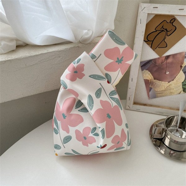 Knyta Handleds Tote Bag VIT White
