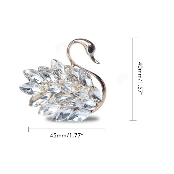 Bling-kristalli-joutsen auton tuuletusaukkoon - auton tuoksudiffuusori ilmanraikastin - timantti auton bling-tarvike