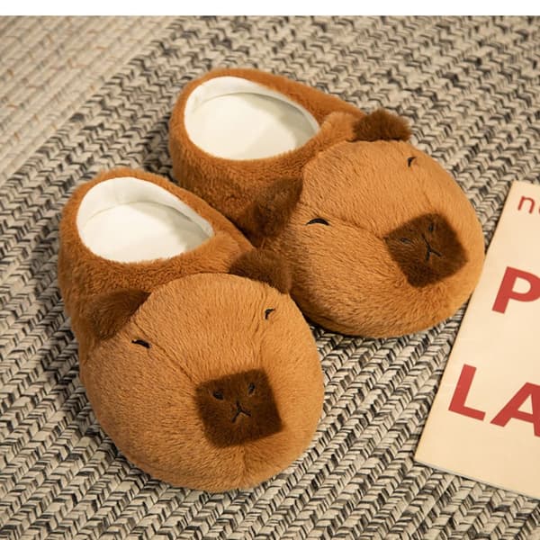 Capybara Hjemmesko Capybara Plysdyr Hjemmesko STØRRELSE-39 size-39 size-39
