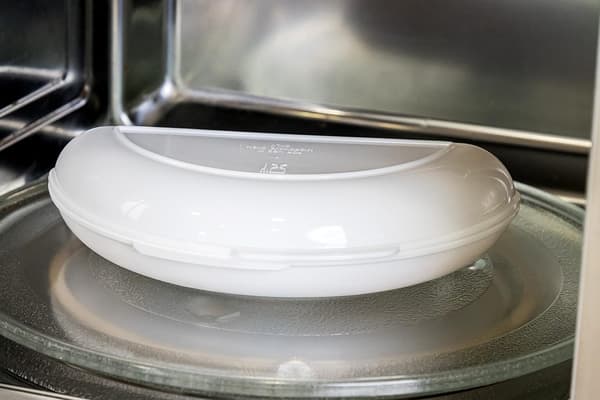 Microwave Omelet Maker, Äggkokare, Lätt att Rengöra Plast, Vit
