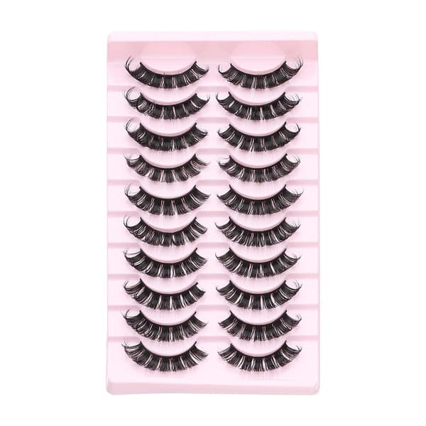 10 Paria 3D Mink DD Curl Venäläisiä Tekoripsiä TK04
