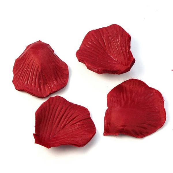 500-pack Rosenblad olika färger röd
