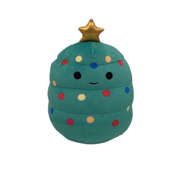 20 CM julplyschleksak jultomte gosedjur docka barn tree