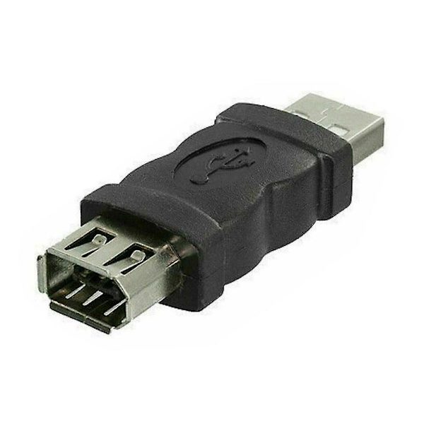 Firewire IEEE 1394 6-stifts hona F till USB M hankabeladapter As shown in figure