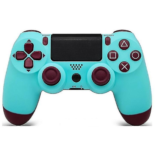 Trådlös spelkontroll kompatibel med Ps4/Slim/ Pro -konsolen Berryblue