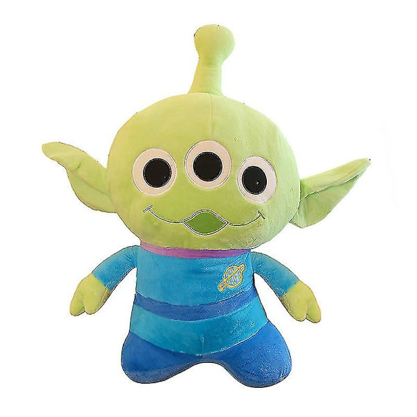 Söt tecknad utomjordisk plyschdocka leksaker Toy Story Kudde Barnpresenter 21cm Alien
