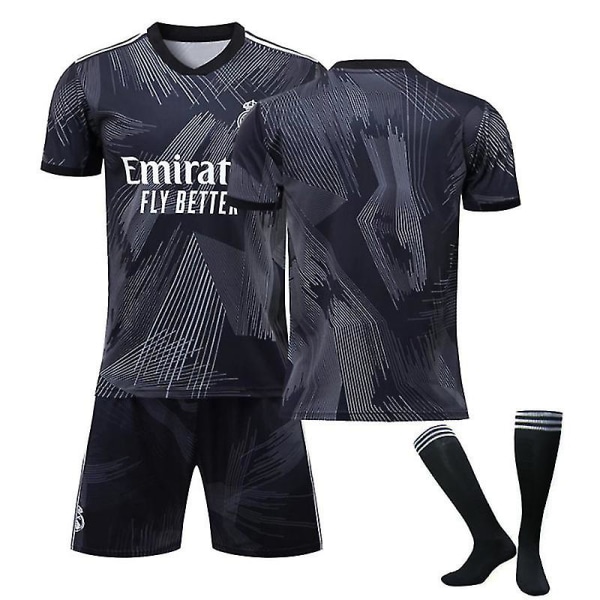 22-23 Real Madrid Fc Fotbollströja Fotbollströja Set Unnumbered XS