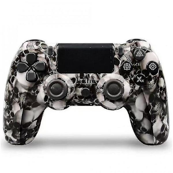 Dualshock trådlös spelkontroll för Ps4 / Slim / Pro Console Whiteskull