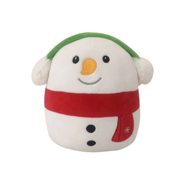 20 CM julplyschleksak jultomte gosedjur docka barn snow man