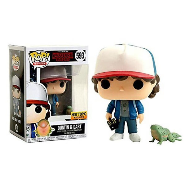 Funko Pop Stranger Things Dustin Eleven Action Figurer Dustin