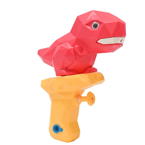 Dinosaur vattenpistol press mini tecknad vatten leksak Tyrannosaurus rex