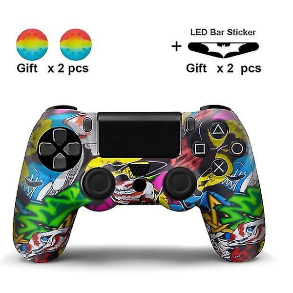 27 färger Playstation4/Ps4/Ps3 trådlös Bluetooth -spelkontroll DragonTiger