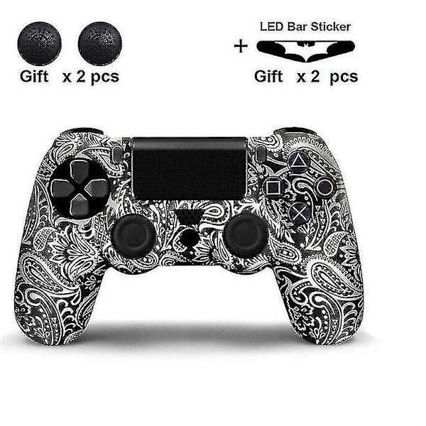 Dualshock trådlös spelkontroll för Ps4 / Slim / Pro Console silicone cover no controller